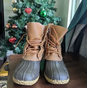 LL Bean duck boots
